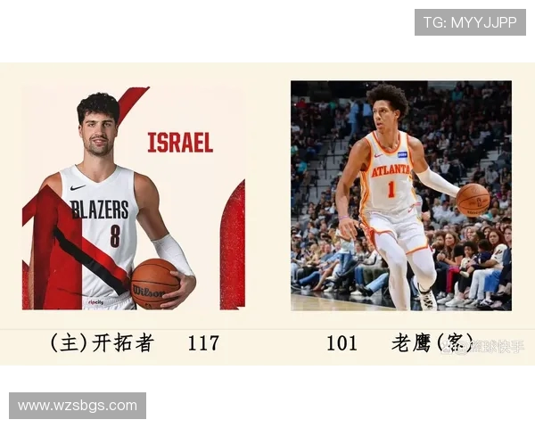 老鹰与开拓者首发阵容对决分析及比赛前瞻